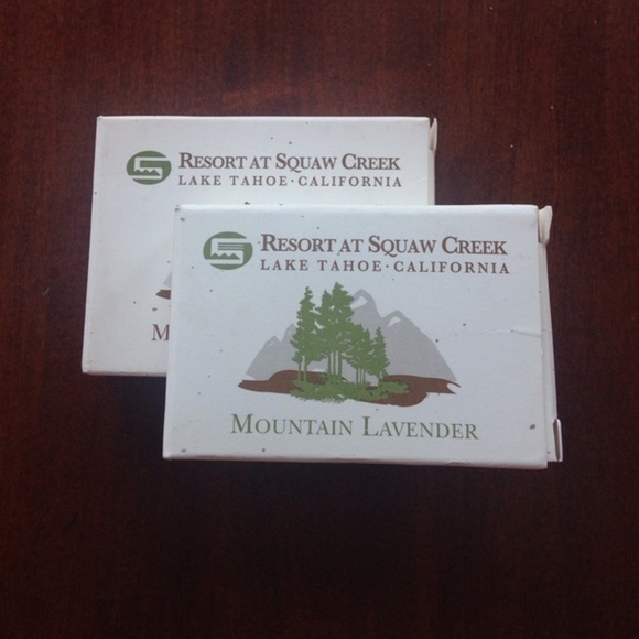 SOAP — 2 Bars — Resort at Squaw Creek Lake Tahoe California soaps - Picture 1 of 3